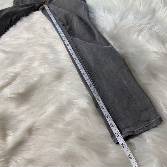 Madewell Skinny Skinny Ankle Grey Size 26 Jeans Mid Rise Stretch Inseam 27.5 - Picture 10 of 11